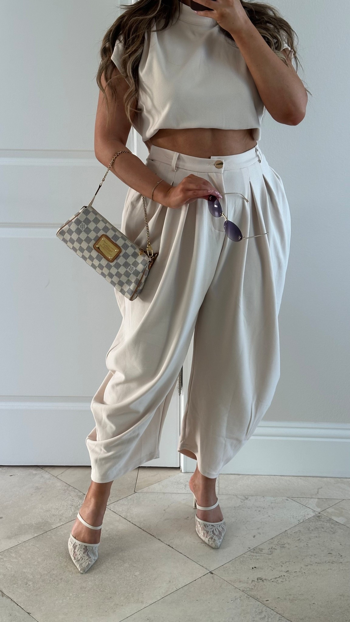 The cutest all neutral chic outfit. I’m wearing a size large. It comes in a set and different colors.

#LTKgrwm #LTKootd #LTKMidsize