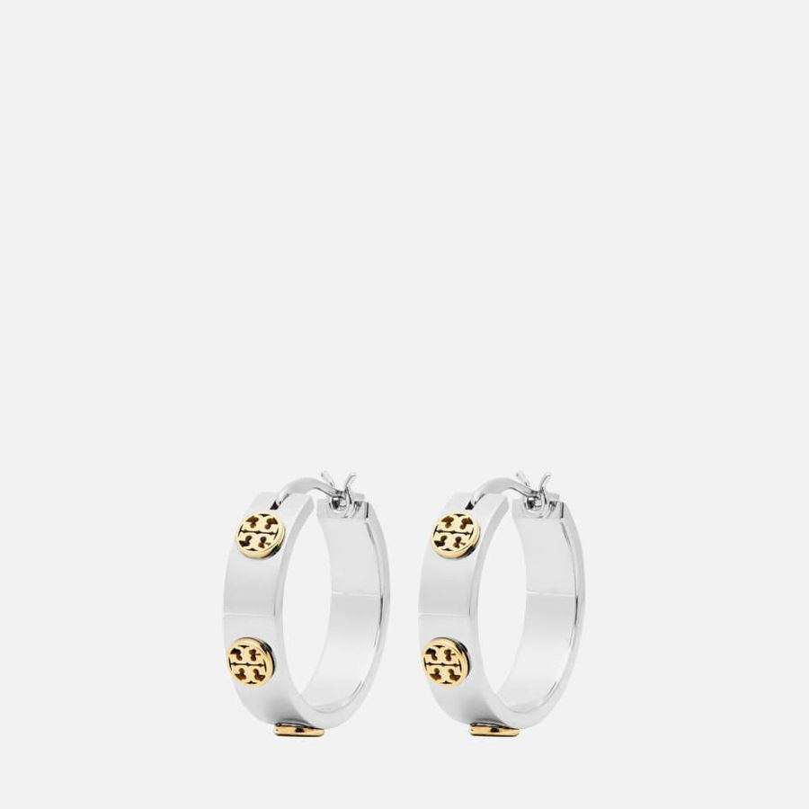 Tory Burch Miller Stud Hoop Earring | Coggles (Global)