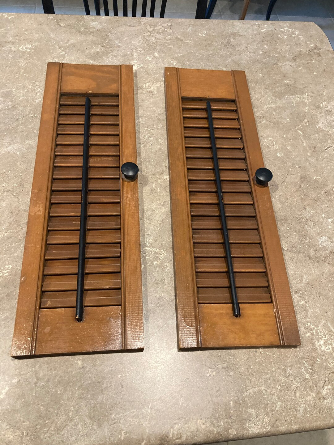 Pair of Vintage wood shutters | Etsy (US)