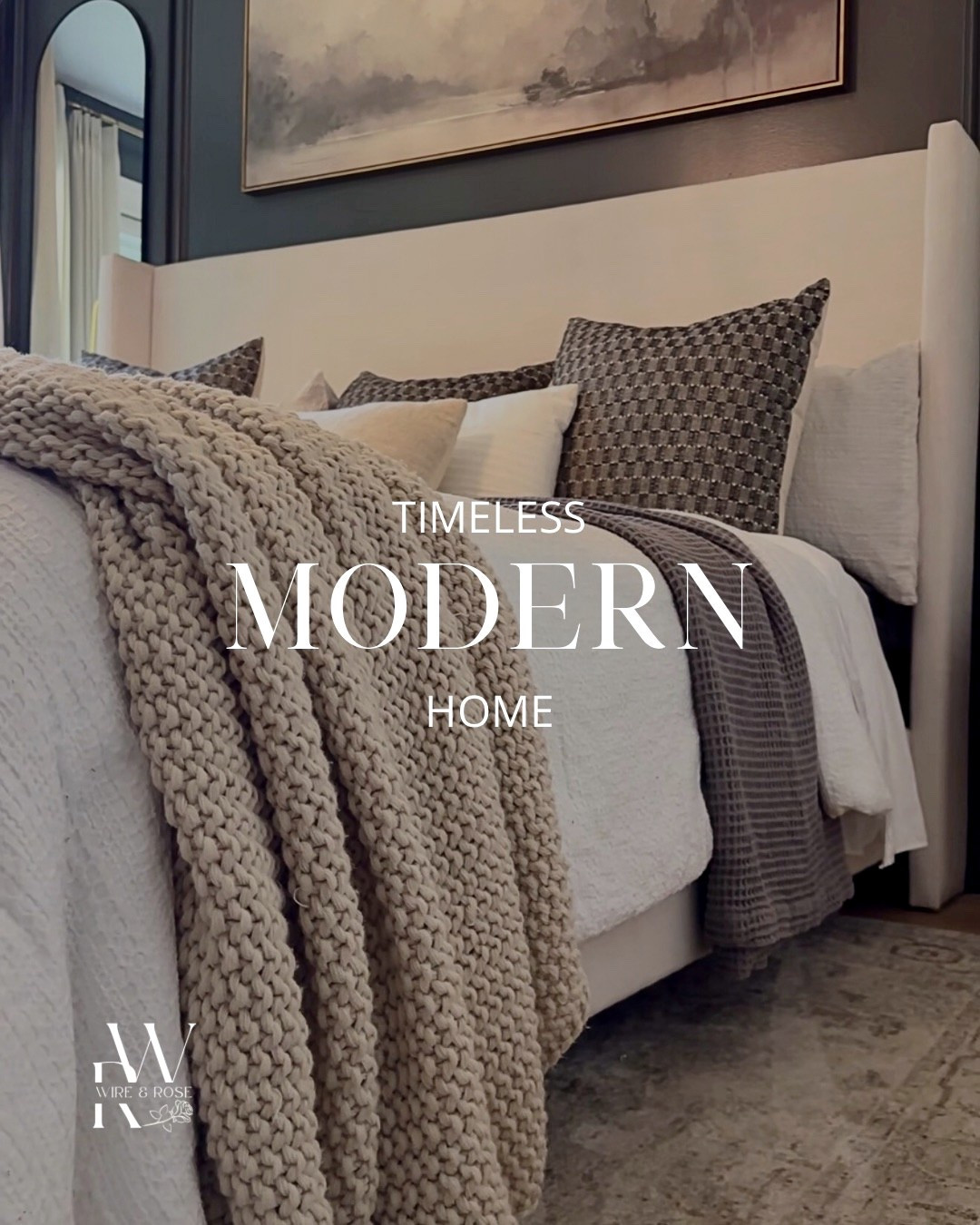 Style doesn’t have to be expensive! The key to a cozy, beautifully styled bedroom is layering textures and bedding. Linking all of my bedroom must haves. 

🏷️ affordable bedding , high back upholstered bed , ivory bed , king sized bed , bedroom furniture , primary bedroom , layered bedding , accent pillows , arched mirror , bedroom mirror , bedroom rug , abstract art

#LTKHome #LTKStyleTip #LTKFindsUnder100