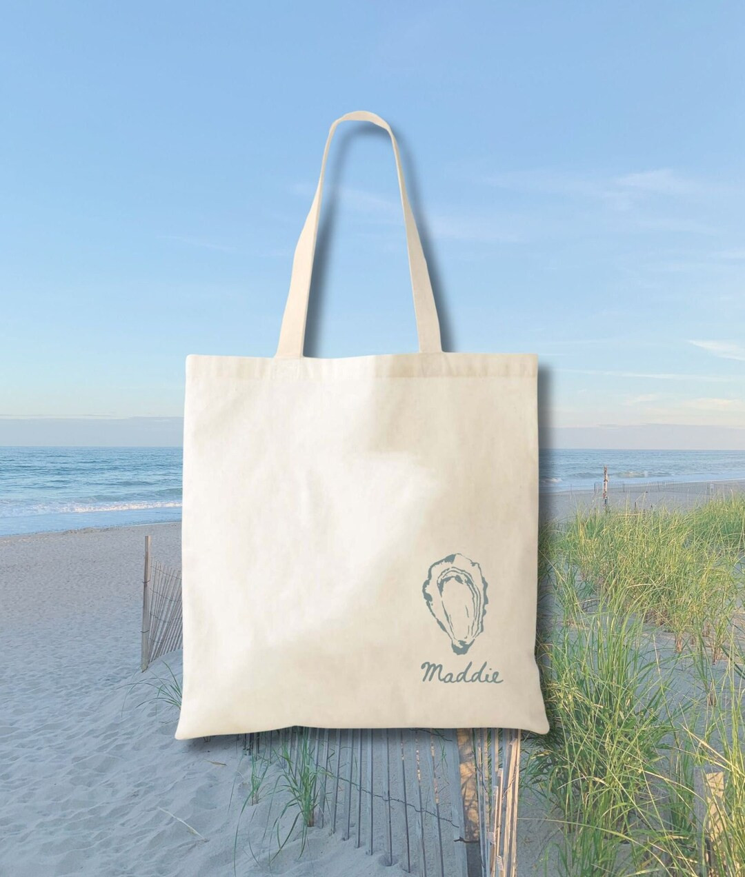 Personalized Oyster Name Tote Coastal Wedding Welcome Beach Bachelorette Last Toast on the Coast ... | Etsy (US)
