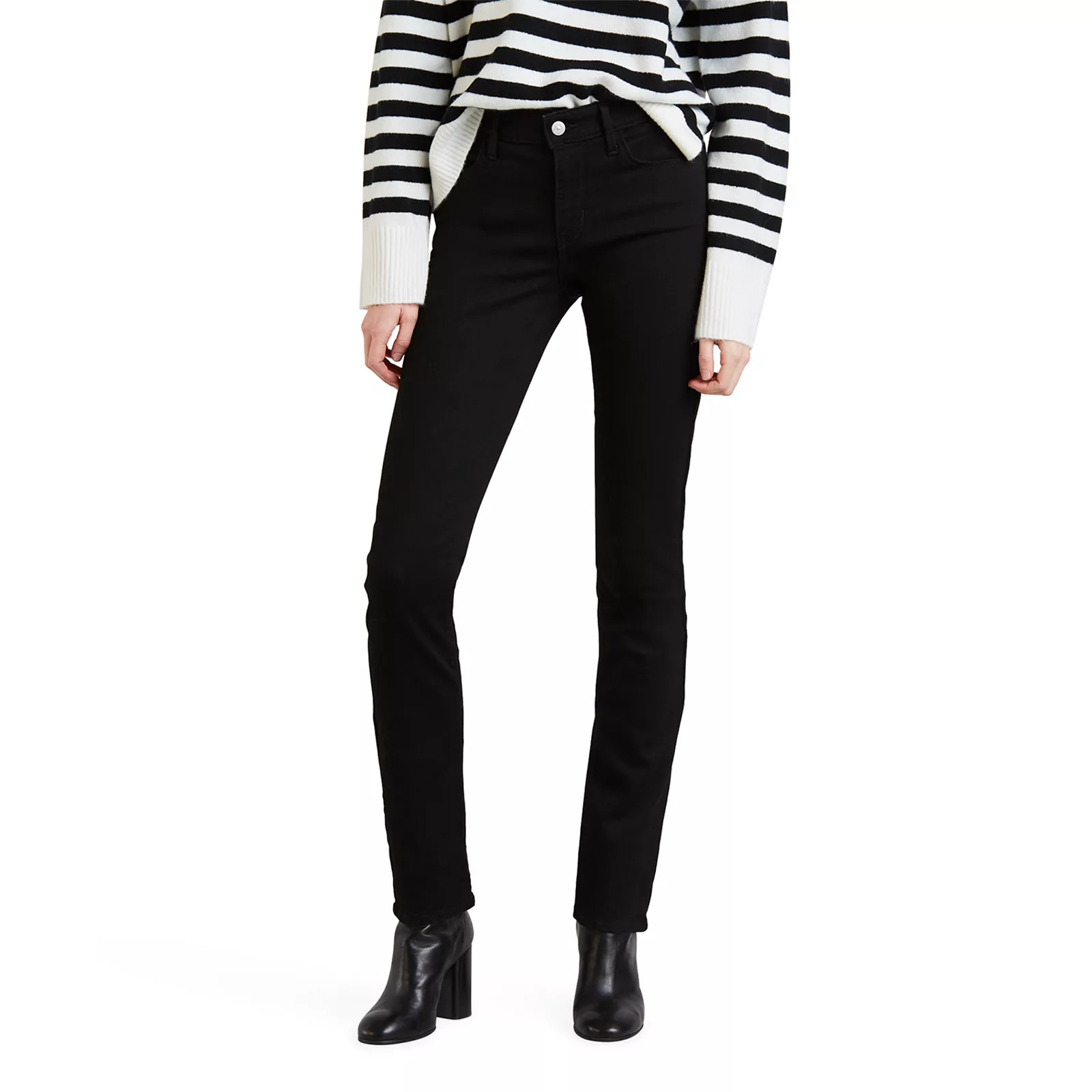 Women's Levi's Classic Midrise Skinny Jeans, Size: 32(US 14)Small, Black | Kohl's