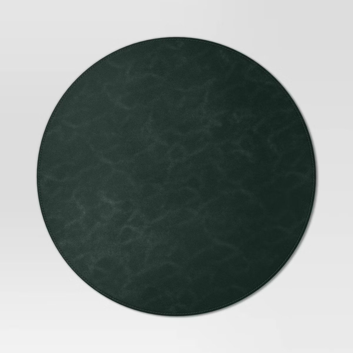 Faux Leather Charger Green - Threshold™ | Target