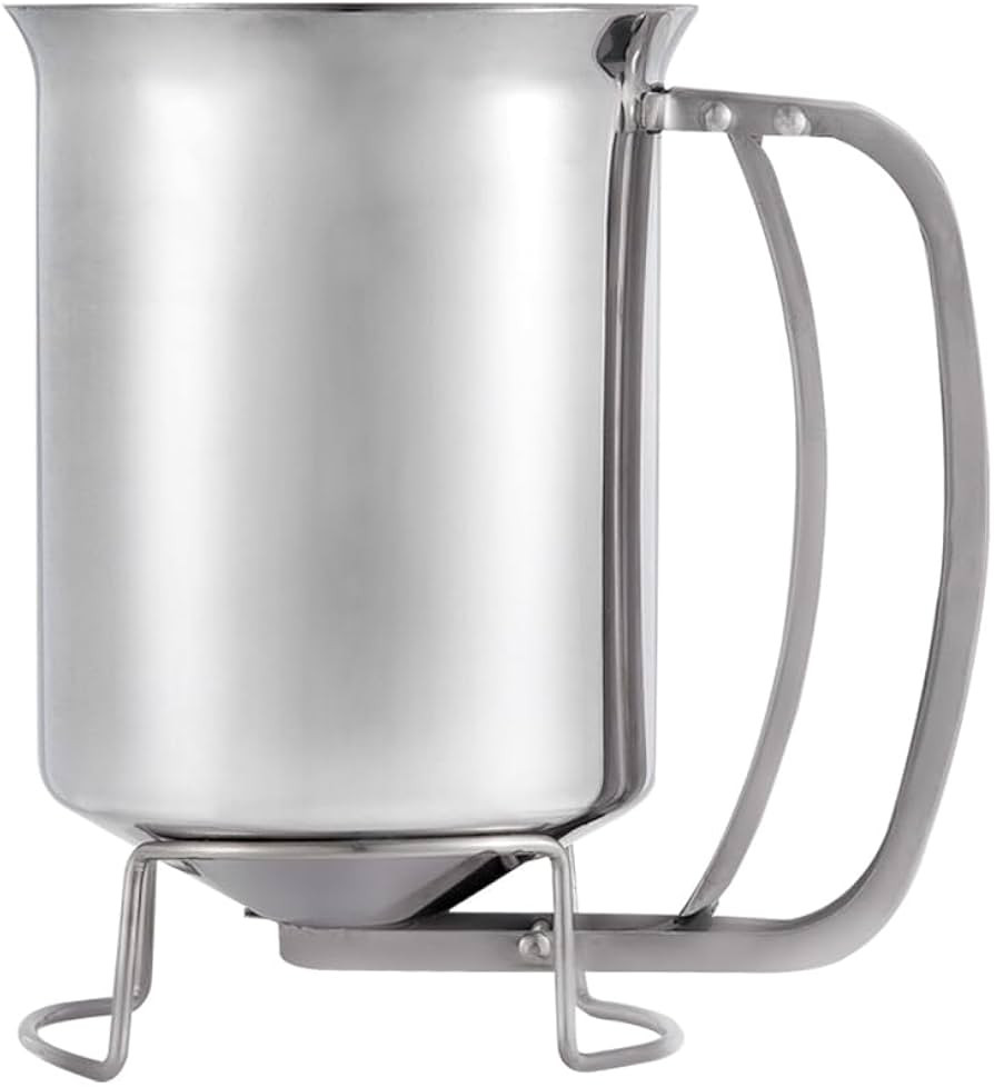 800ml Stainless Steel Pancake Batter Dispenser - Great for Baking,Cupcakes,Muffins-Cooking Crepes... | Amazon (US)