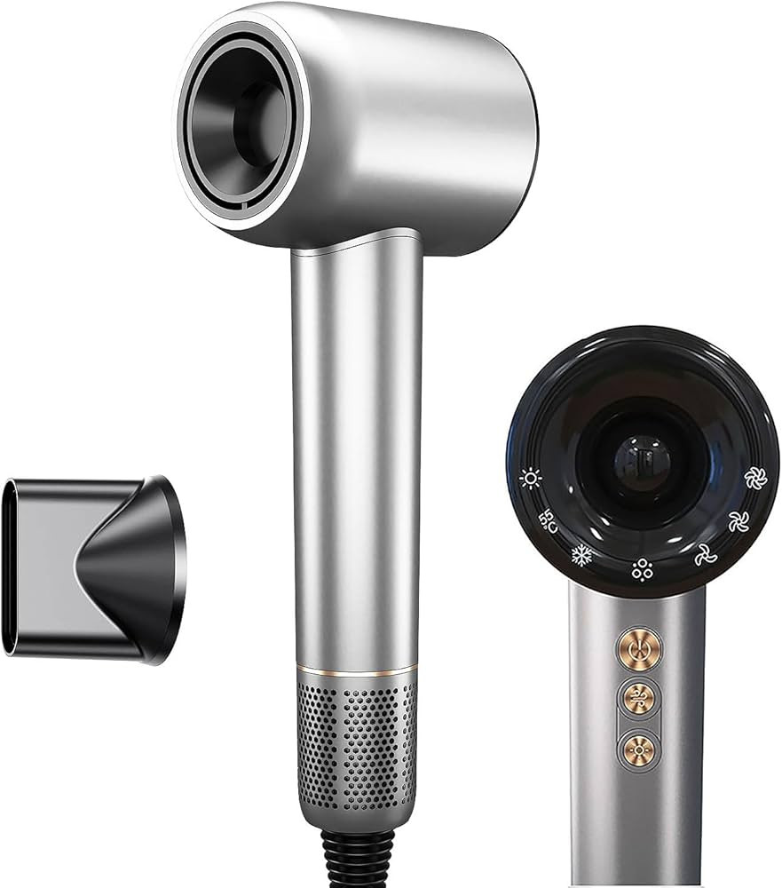 Secador de Cabelo Profissional 1500W - Baixo Ruído, Íons Negativos, Controle de Temperatura, Mo... | Amazon (BR)