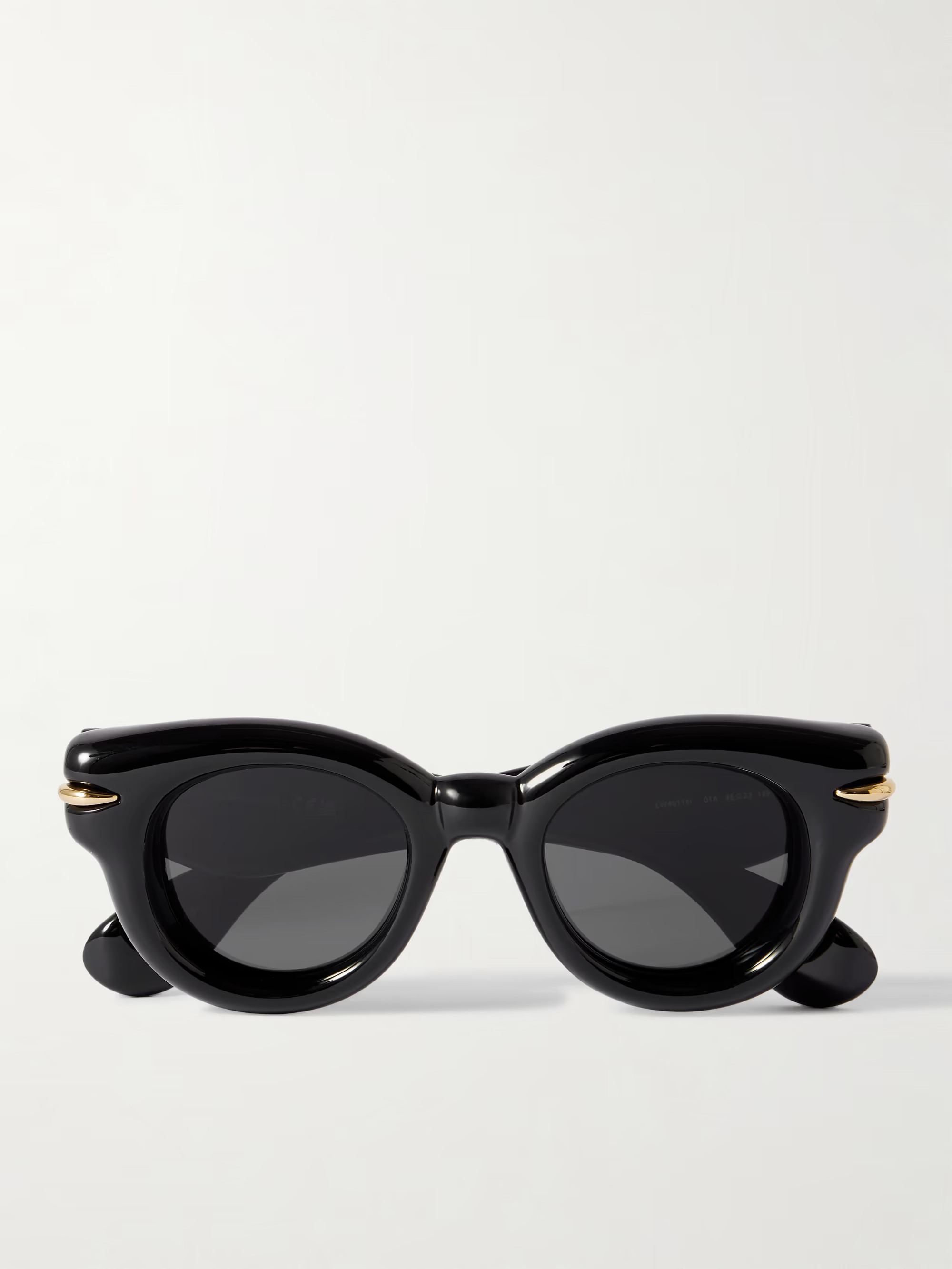 Inflated Sonnenbrille mit Cat-Eye-Rahmen aus Azetat mit goldfarbenen Details | NET-A-PORTER (UK & EU)