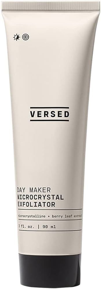 Versed Day Maker Microcrystal Exfoliating Cleanser - Creamy Facial Wash Helps Clear Dead Skin Cel... | Amazon (US)