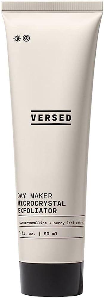 Versed Day Maker Microcrystal Exfoliating Cleanser - Creamy Facial Wash Helps Clear Dead Skin Cel... | Amazon (US)