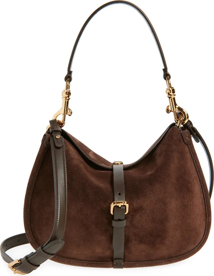 Belted Suede Hobo Bag | Nordstrom