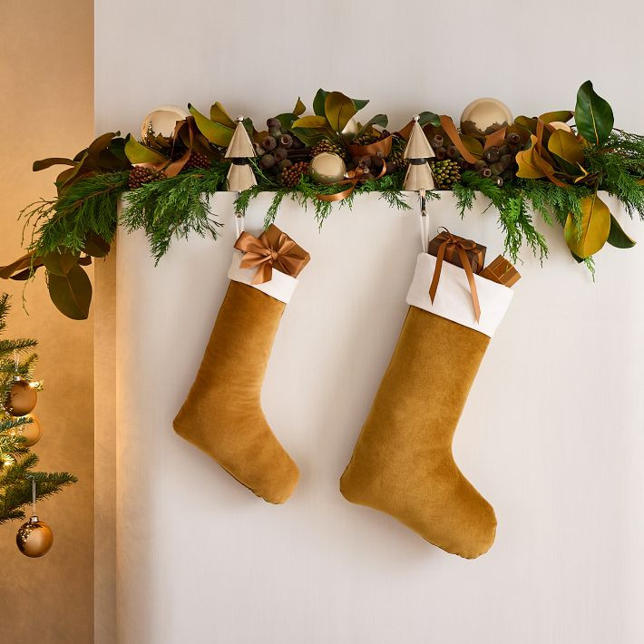 St. Jude Velvet Stockings | West Elm (US)