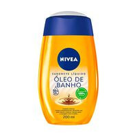Sabonete Líquido Nivea Óleo de Banho 200ml | Drogaria Araujo (BR)