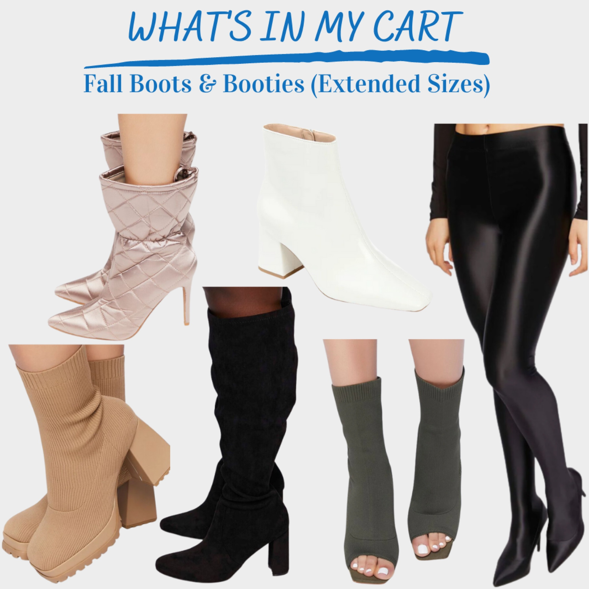 #fallboots #chelseaboots #blockheel #booties #kneehighboots

Affordable fall boots currently in my cart! 🛒 

#LTKSeasonal #LTKHoliday #LTKunder50