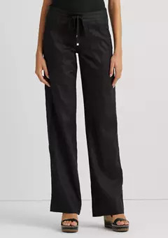 Lauren Ralph Lauren Women's Linen Wide-Leg Pants | Belk