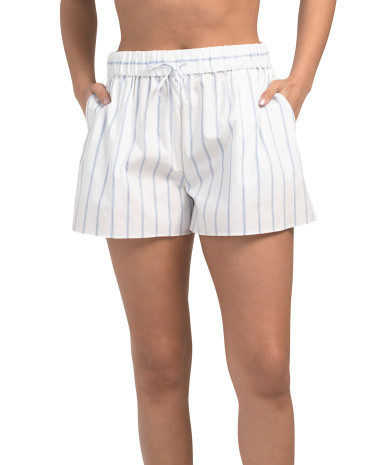 Sammy Stripe Jacques Cover-up Shorts | TJ Maxx