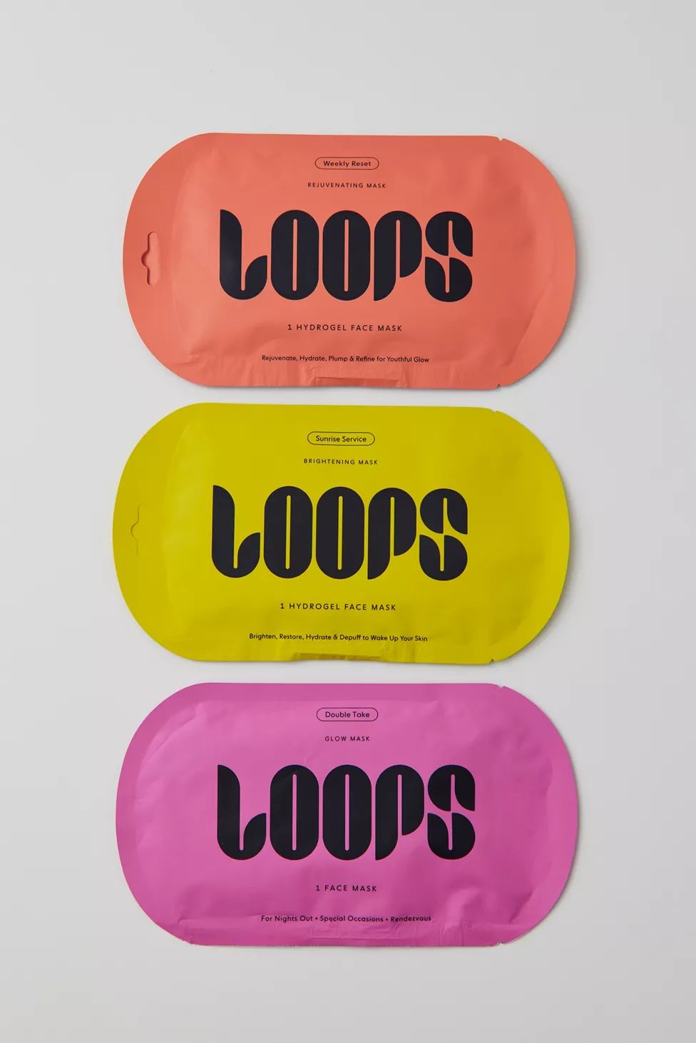 Loops Beauty UO Exclusive Hydrogel Face Mask Set | Urban Outfitters (US and RoW)
