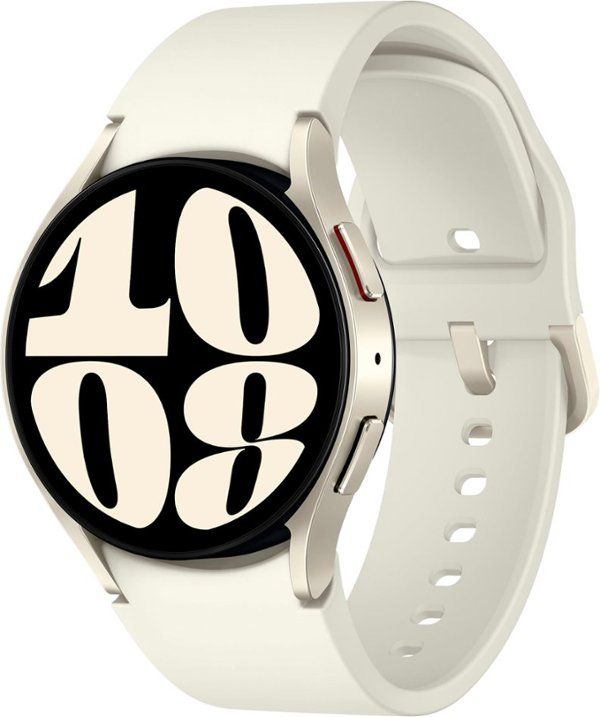 Package - Samsung - Galaxy Watch6 Aluminum Smartwatch 40mm BT - Cream + 2 more items | Best Buy U.S.