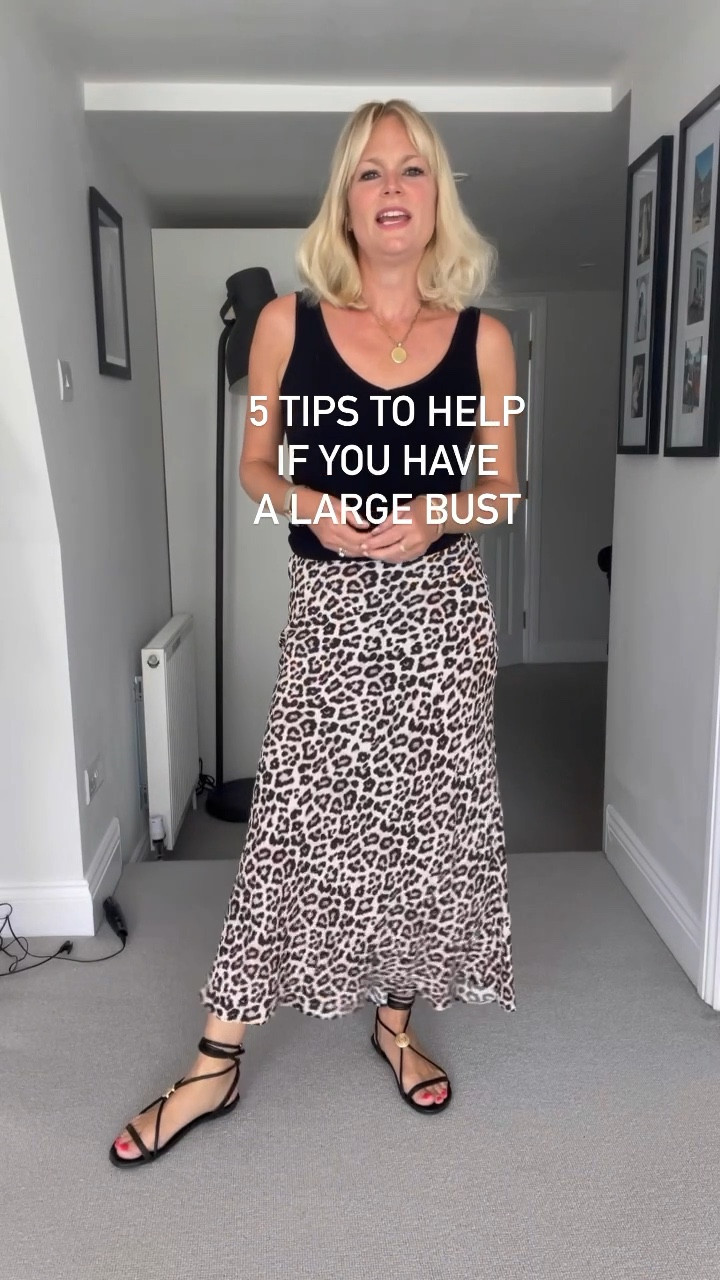 5 Tips if you have a large bust 

1. Necklines - this is the one most people know: lower necklines create a sense of length through the torso and minimise the bust. 

2. Sleeves - this is key: inserted sleeves are the most flattering so be careful of dolmans/batwing/grown on sleeves and dropped shoulders as these add unwanted volume at the bust. Also choose slimmer sleeves for the same reason and avoid sleeves that finish at mid bust. 

3. Fabric - another important one: soft, drapey, light weight materials are best. Be careful with stuff, bulky, chunky, textured knits etc. 

4. Fit - it’s a balance but oversized will make you look larger than you are. A style that shows your contours without clinging is often best. 

5. Details - avoid details on the busy area so frills/slogans/pockets/buttons etc are not helpful. 

And a couple more I couldn’t fit in the video -

Be careful with tucking as you want to create a sense of length though the torso. Add extra inches but blousing over your waistband. 

See my previous reel on the art of distraction and put print/colour etc on your lower half to draw the eye away from your top half. Darker colours minimise while lighter ones will enlarge an area. 

#LTKunder100 #LTKstyletip #LTKeurope