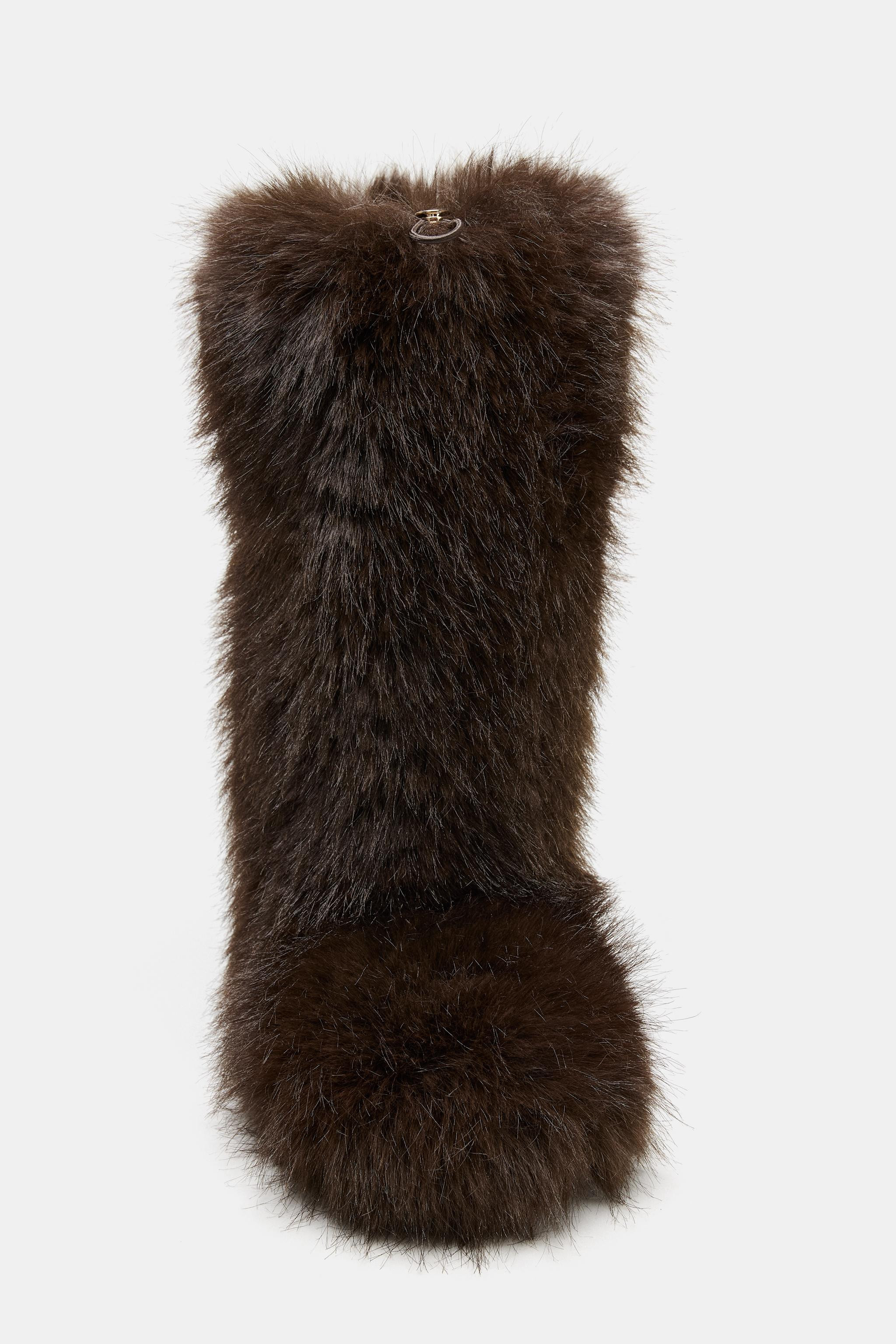 FAUX FUR BOOTS SKI COLLECTION | Zara US