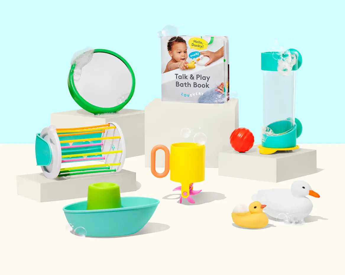 Best Bath Toys for Toddlers | The Bath Set | Lovevery | LOVEVERY