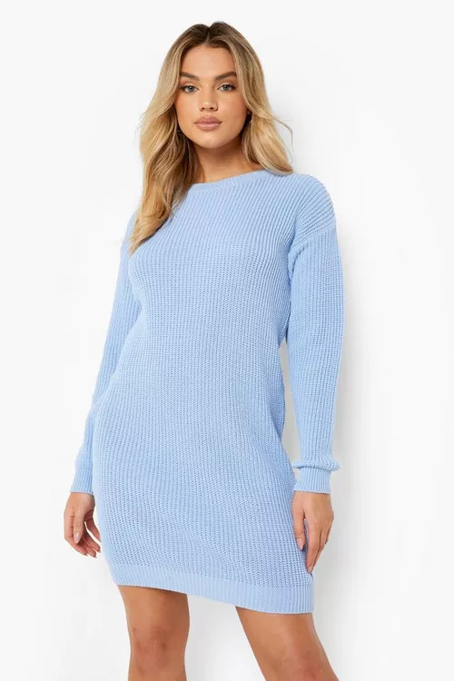 Crew Neck Jumper Dress | Boohoo.com (UK & IE)