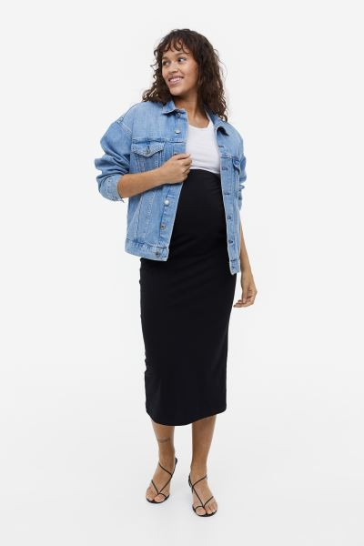 MAMA Cotton Jersey Skirt | H&M (US + CA)