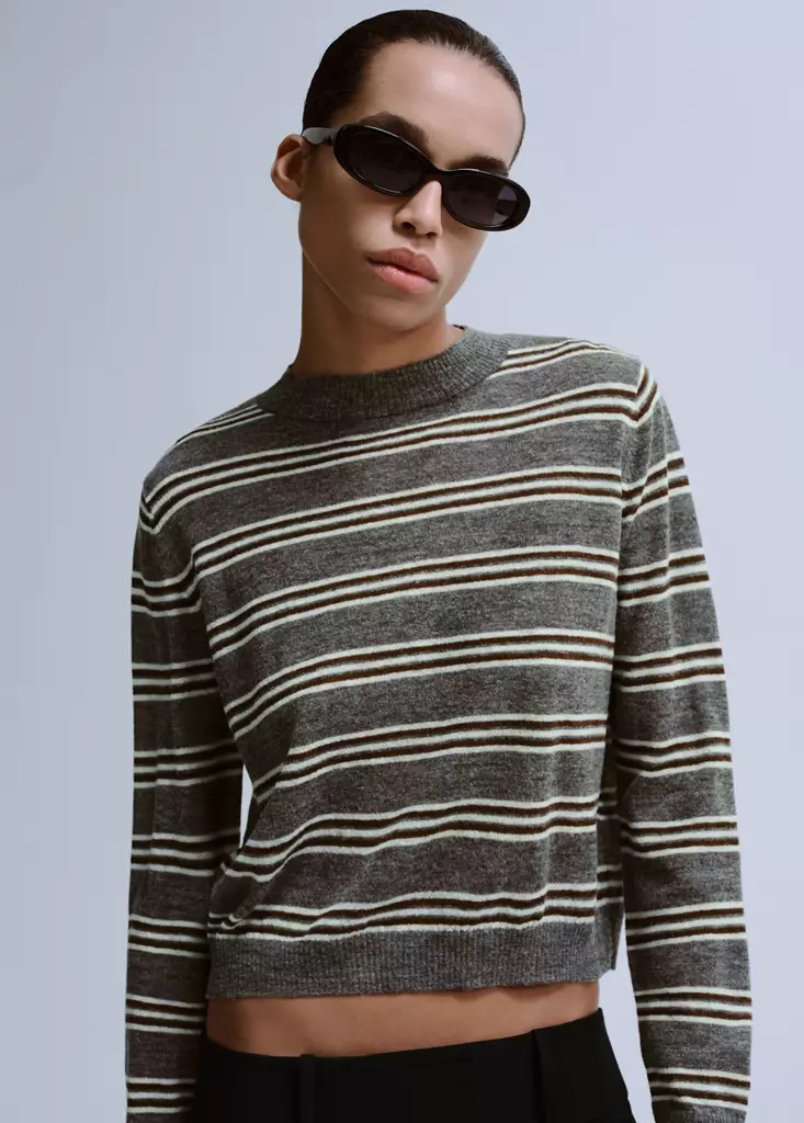 Knit striped sweater | Mango (US/MX/AU)