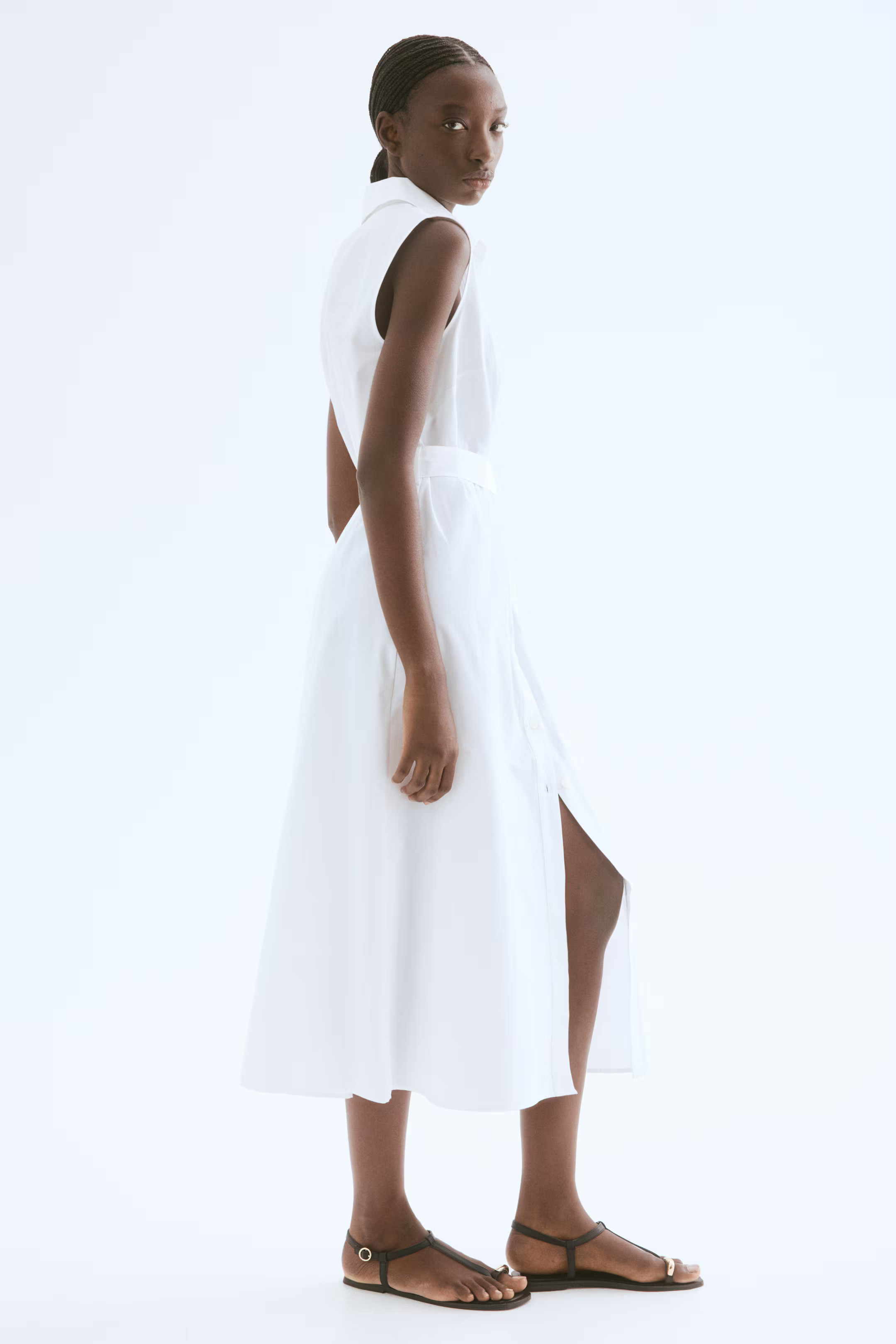 Tie-belt shirt dress | H&M (US + CA)