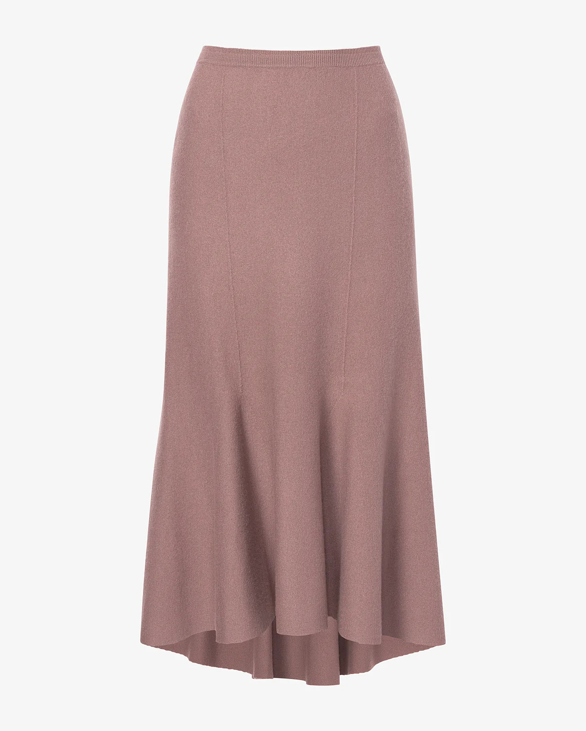 Leah Skirt - Boiled Wool :: Rose Taupe | MM LaFleur