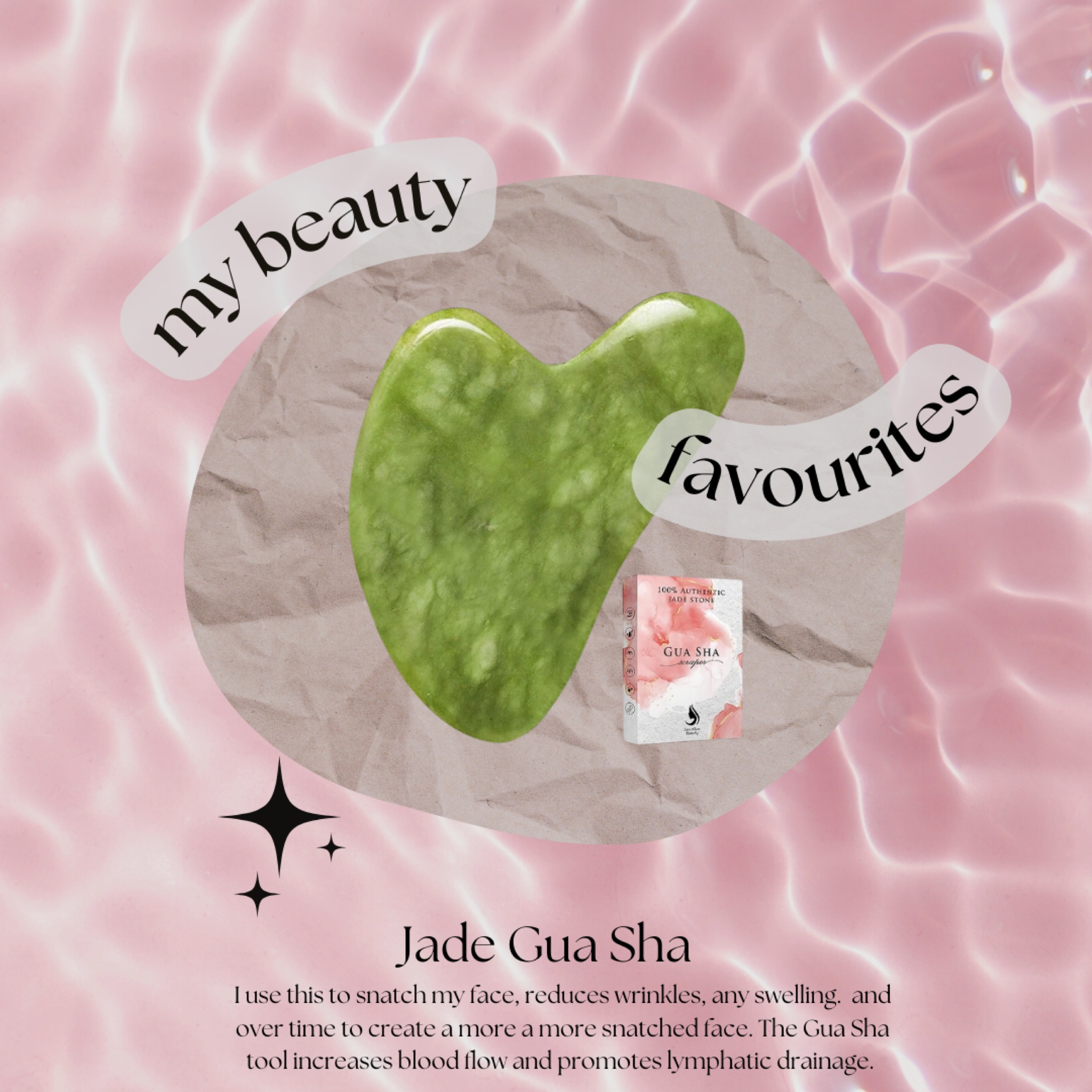 one of my beauty faves at the moment is my Jade Gua Sha. 💖✨

#beauty #beautyproducts #guasha #skincareroutine 

#LTKeurope #LTKFind #LTKbeauty