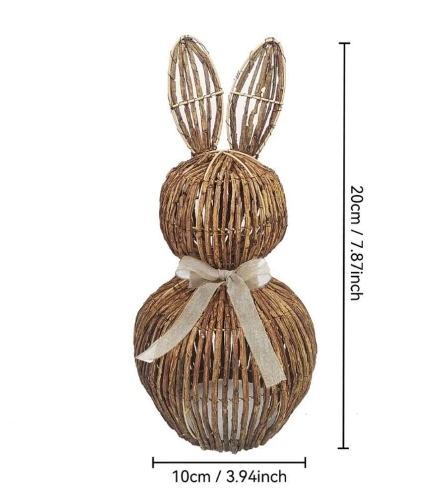 Rattan Easter Bunny - Sale 

#LTKSeasonal #LTKHome