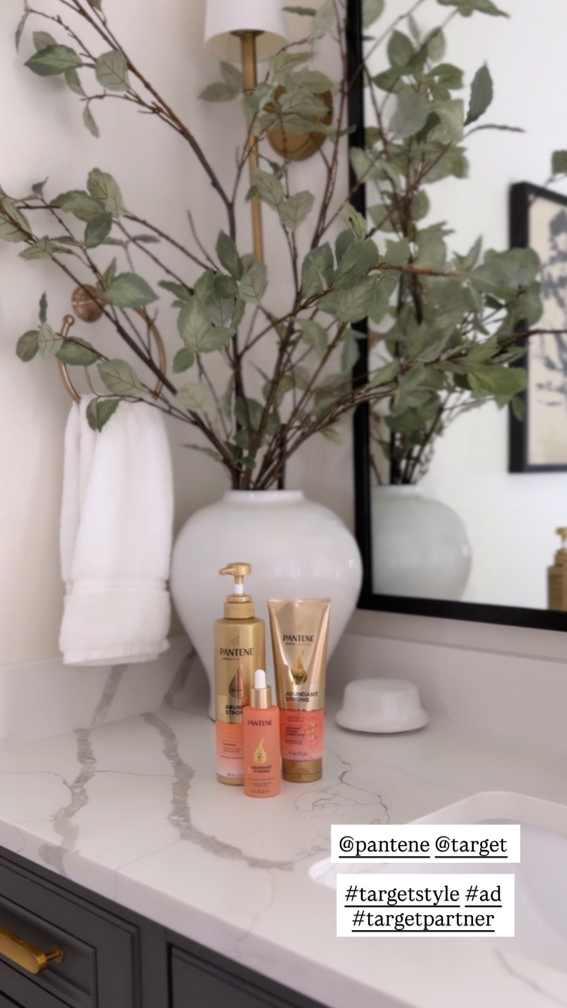 #ad #targetpartner So excited to partner with @pantene and @target to share the Abundant & Strong line — luxury hair care results without the luxury price tag ✨
Powered by a Pro-Vitamin Complex with niacinamide, this routine helps strengthen hair at the root and strand for visibly thicker, healthier-looking hair. I’m especially loving the daily scalp + root serum — lightweight, easy to use on wet or dry hair, and safe for everyday use.
Shop my Pantene favorites, available now at Target 🤍  #targetstyle @Shop.LTK #liketkit