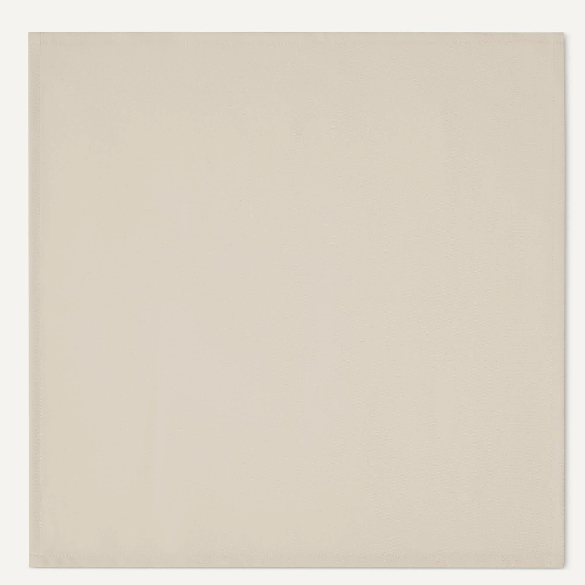 Reusable Stain And Wrinkle Resistant Cloth Napkins, 12 Pack, 17 X 17 Inches, Beige | Wayfair North America