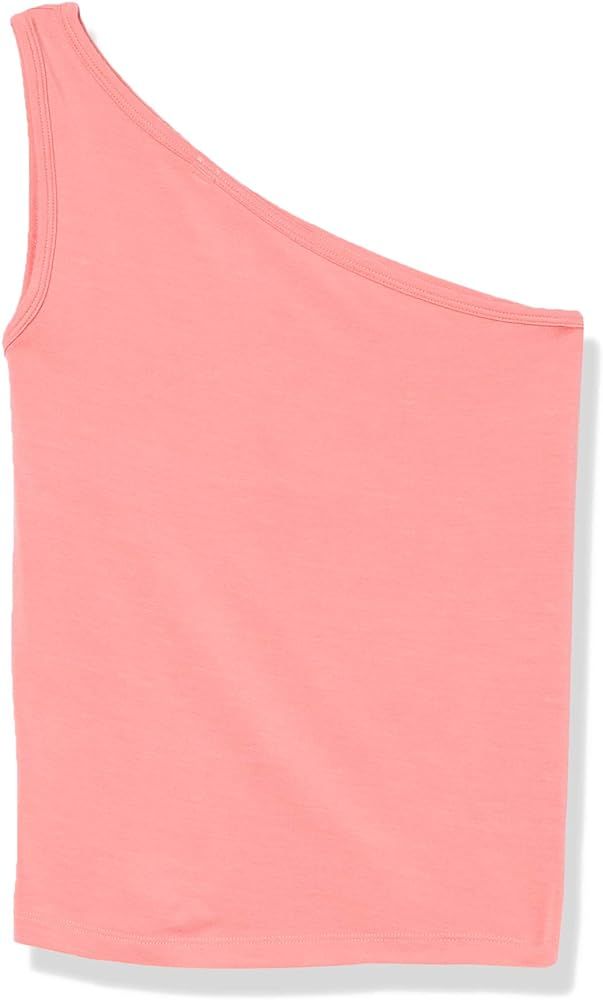 The Drop Women's Payton Asymmetric Fitted One-Shoulder Top | Amazon (US)