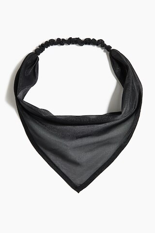 H & M - Sheer Headscarf - Black | H&M (US + CA)