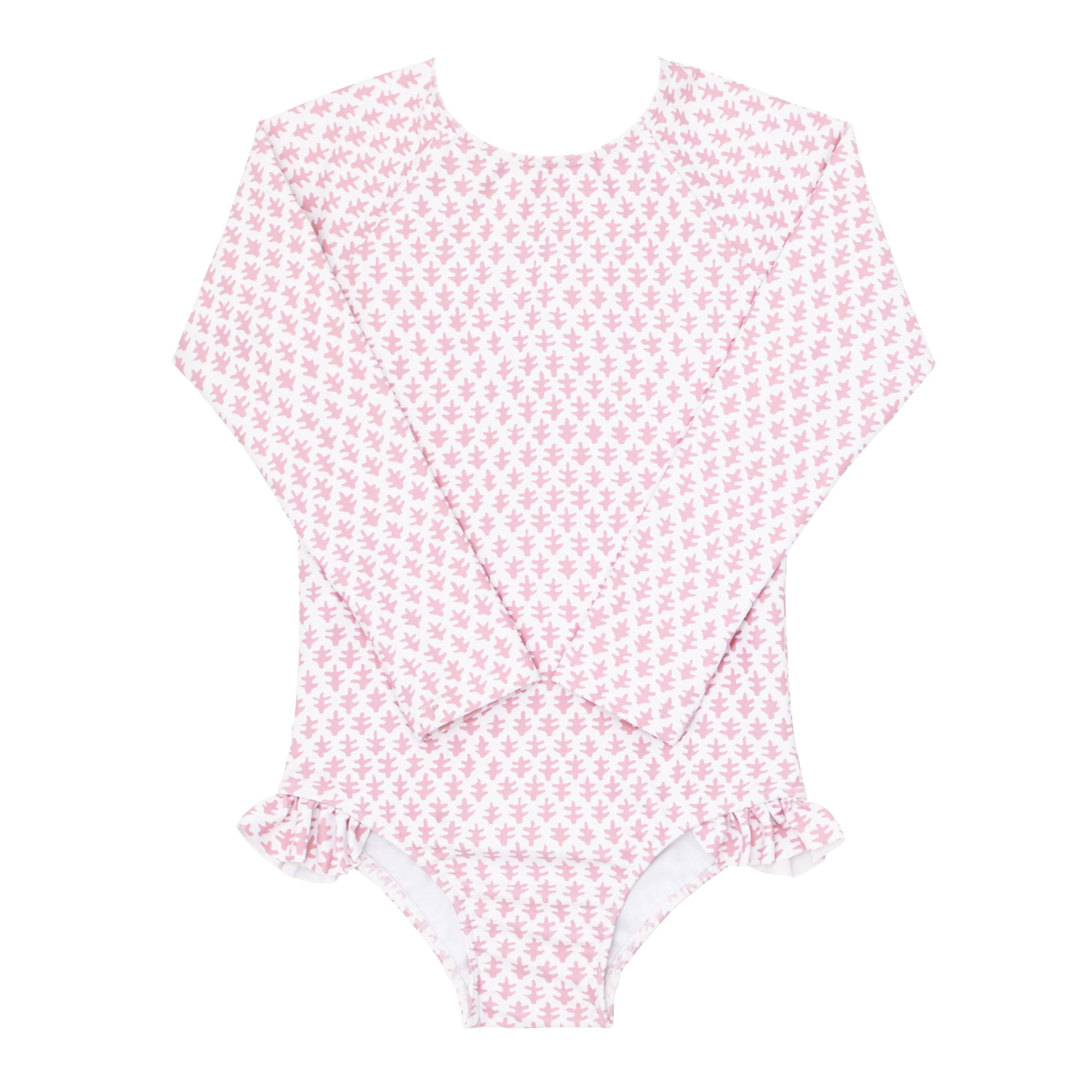 minnow x sister parish girls nectar leaf rashguard one piece | minnow