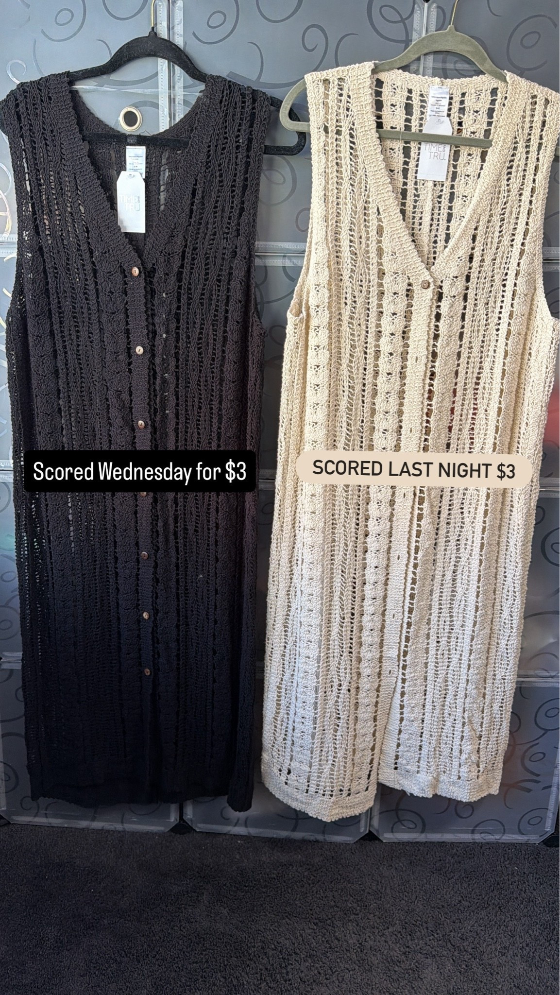 Clearance!!
Time and Tru Women's Crochet Button Down Coverup

#LTKSaleAlert #LTKgrwm #LTKWorkwear