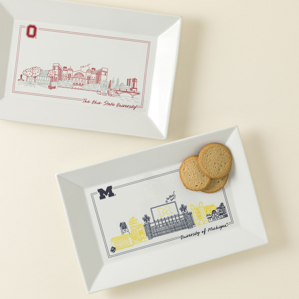 College Cityscape Tray, Georgia, University of | UncommonGoods