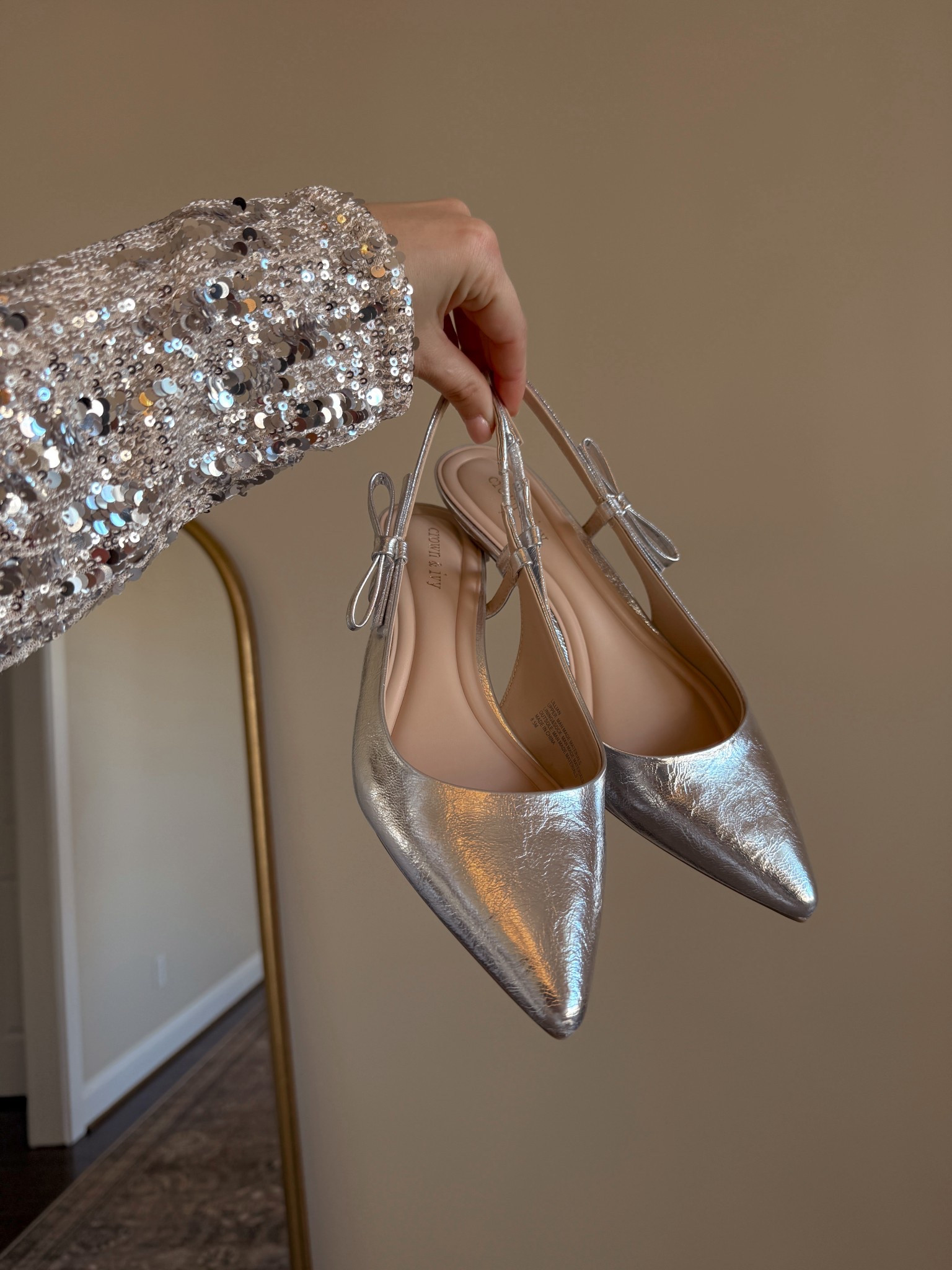 Heels on sale!! True to size and currently less than $40!

#LTKHoliday #LTKgrwm #LTKootd