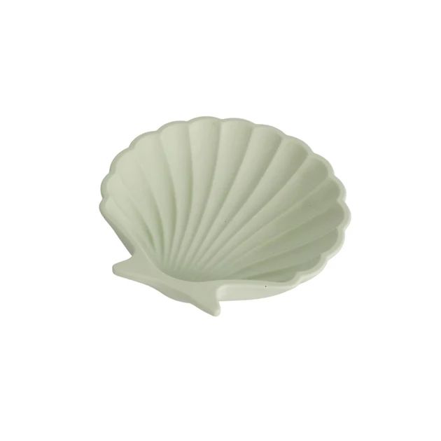Scallop Shell Trinket Dish - Sea Green | Cailini Coastal