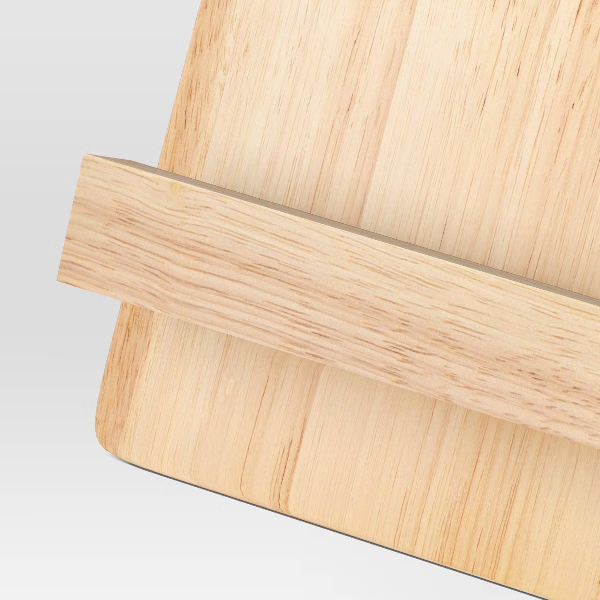 Wood Cookbook/Tablet Holder - Threshold™: Rubberwood Stand, Kitchen Storage, Hand Wash, Brown, ... | Target