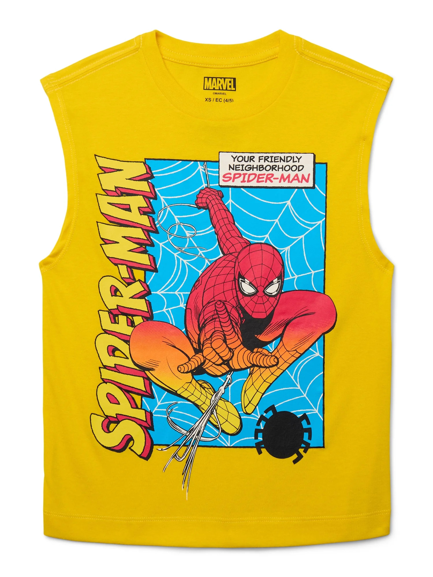 Spider-Man Boys Graphic Print Tank Top, Sizes XS-XXL | Walmart (US)