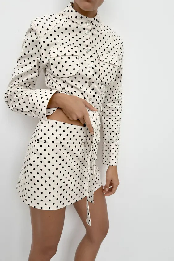 BELTED SKORT | Zara US