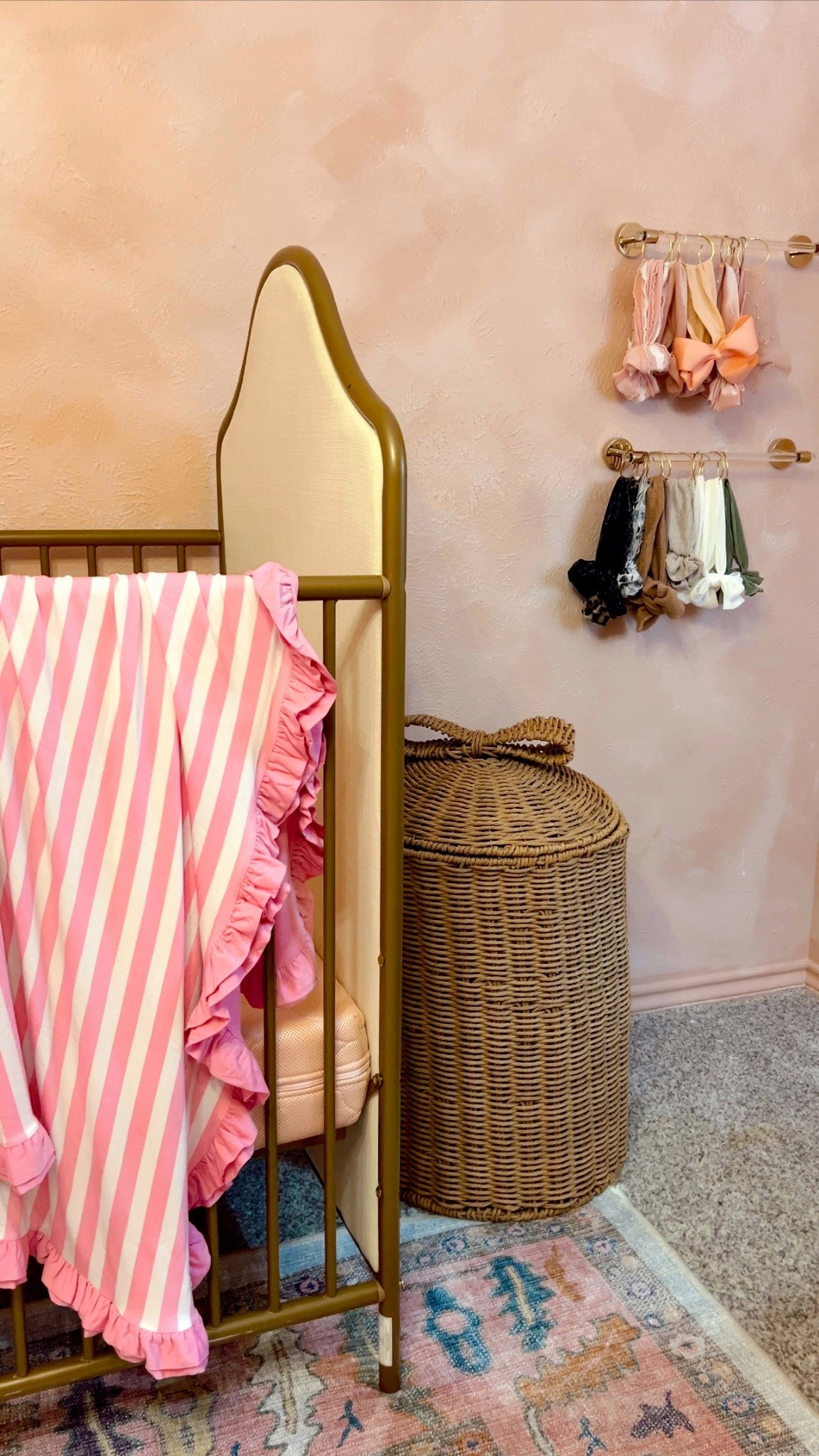 Nursery basket laundry hamper home decor baby girl toddler organization

#LTKHome #LTKBump #LTKBaby