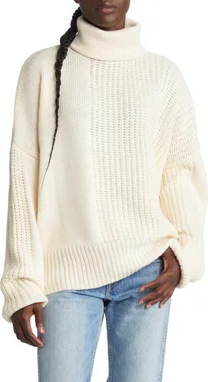 Topshop Colorblock Turtleneck | Nordstrom | Nordstrom