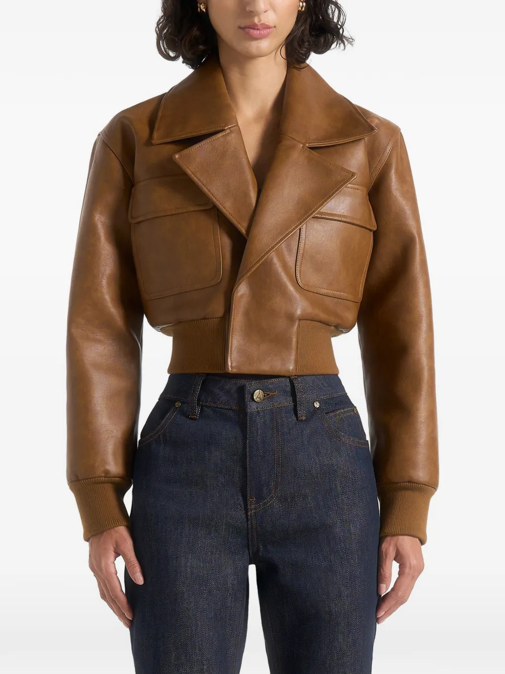 Cosette lapel bomber jacket | Farfetch Global