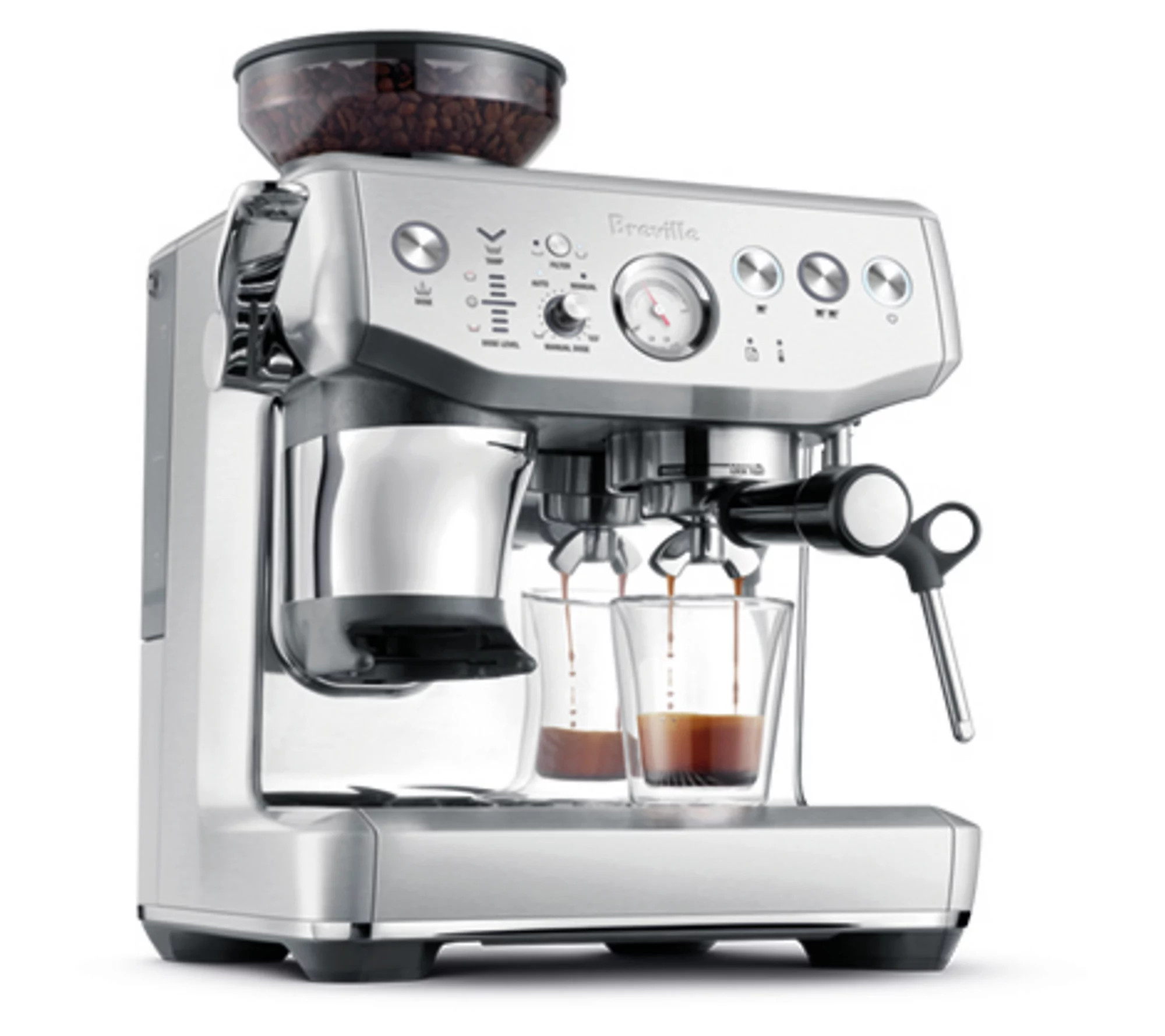 Breville Barista Express Impress Espresso Machi e | QVC