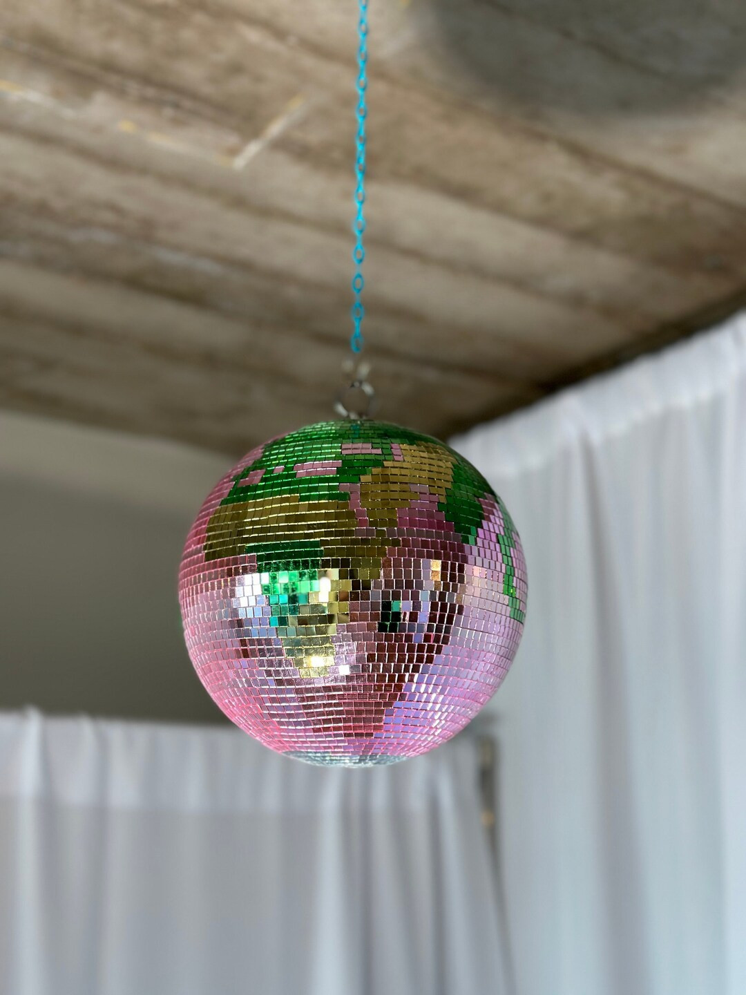 Pink Disco Earth | Etsy (US)