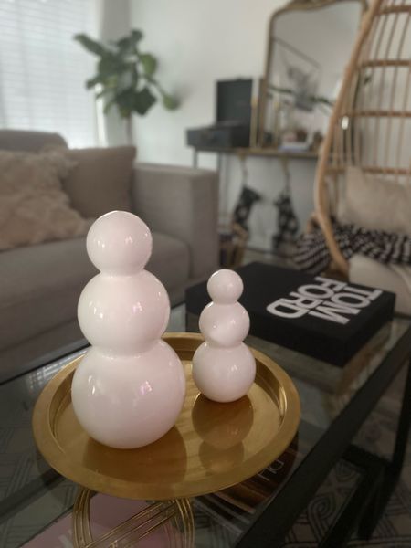 My favorite snowmen are on sale! Love how sleek these look in any home. 


#LTKSeasonal #LTKhome #LTKHoliday