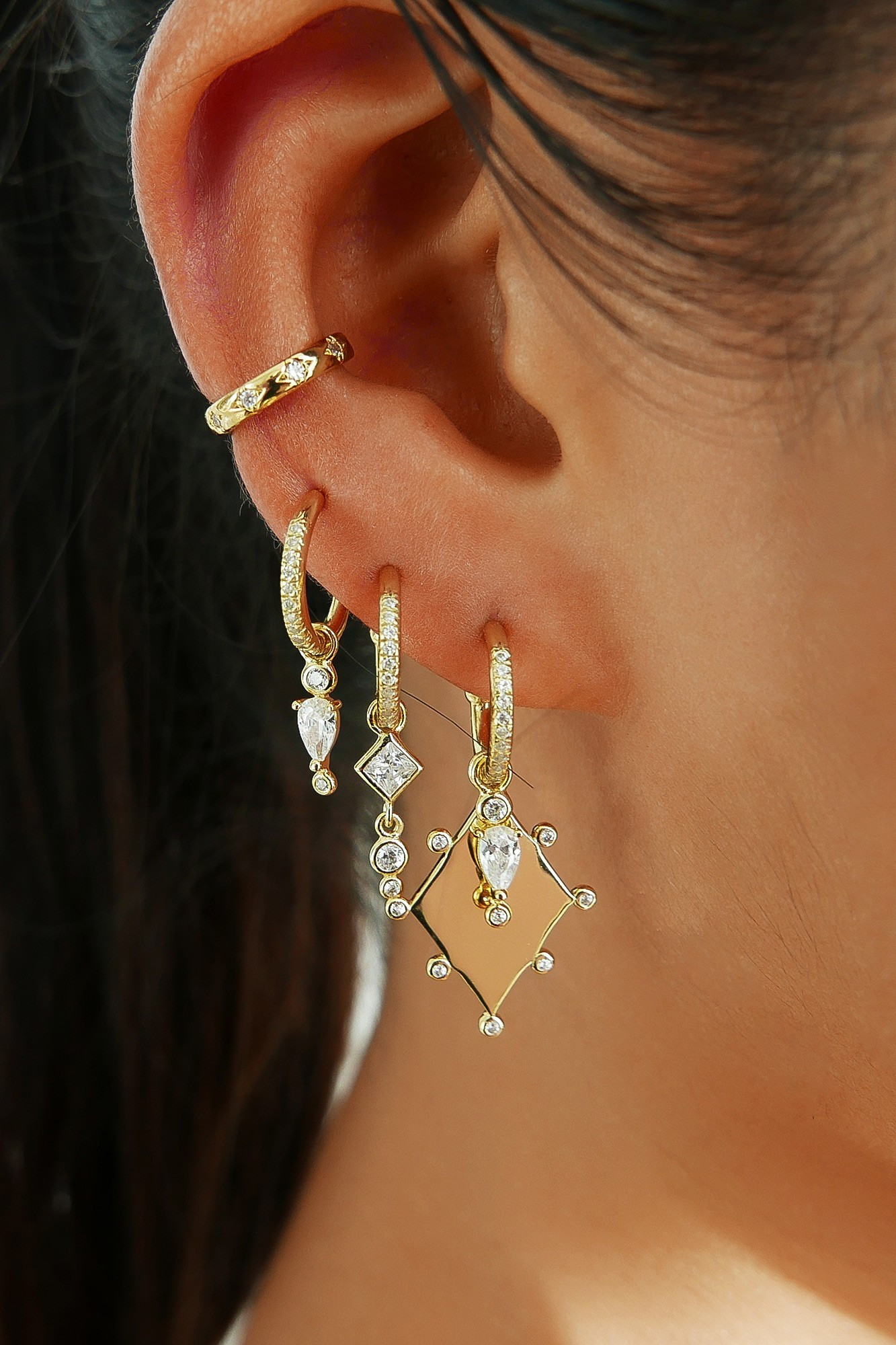 DIY Hoop Earring Set | Adornmonde