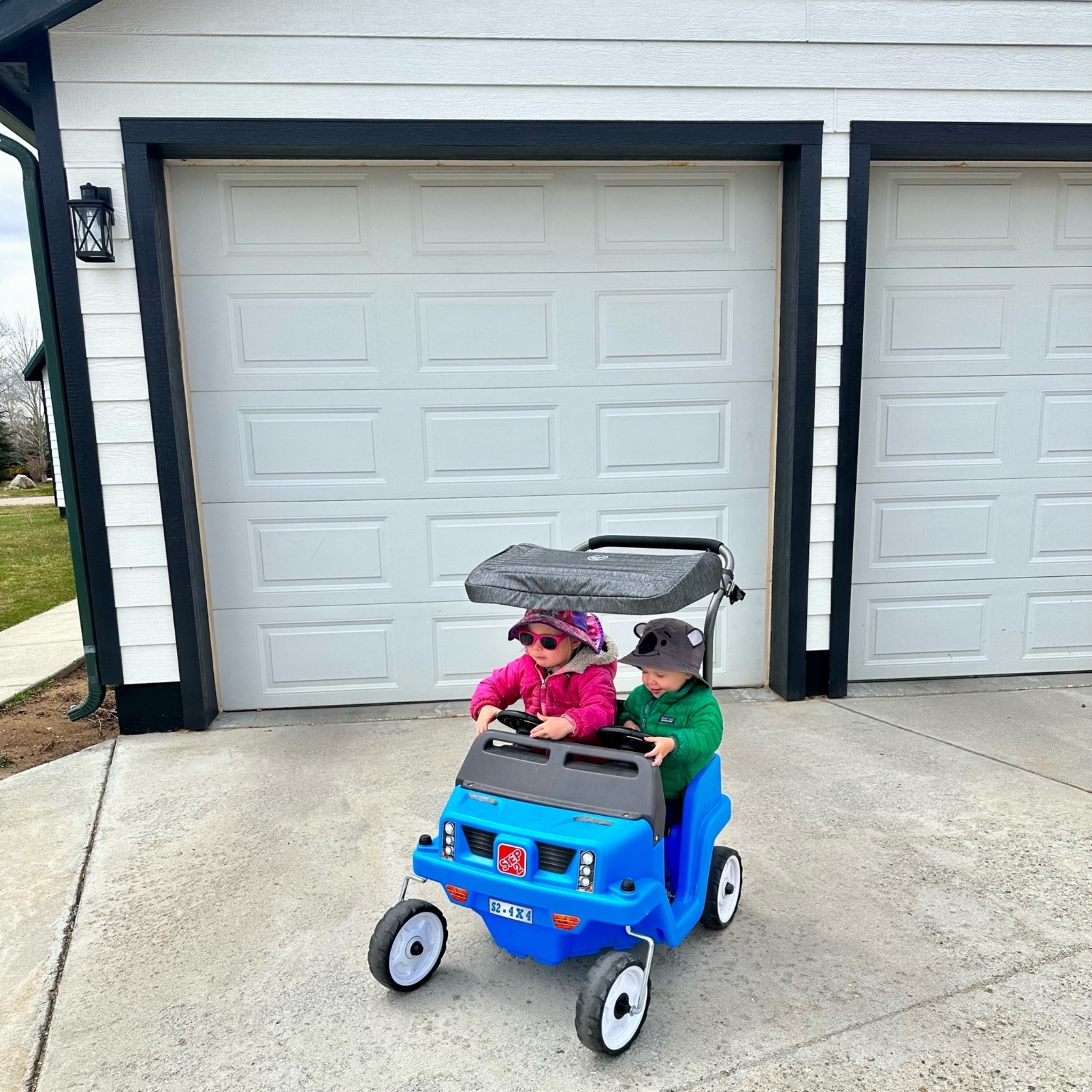 My kids are 6, 4, and almost 2, but somehow this little SUV still gets used daily 😂💙 Driveway cruises, neighborhood walks, and sibling “road trips” have officially become part of our routine. The side-by-side seats make it perfect for little siblings, and the canopy helps so much on sunny days.
One of those toddler toys that actually gets tons of use and keeps the kids entertained longer than 5 minutes 🙌
Perfect if you’re looking for toddler outdoor toys, stroller alternatives, backyard play ideas, or mom-approved kid gear that makes getting outside easier.
#LTKkids #Step2 #ToddlerMom #OutdoorPlay #MomLife #SiblingLife #KidsActivities #ToddlerGear #SAHM #FamilyFun #PlaytimeIdeas #MomHack #ToyCar #KidsOutdoorToys #EverydayMomLife

#LTKdayinmylife #LTKmomlife #LTKKids